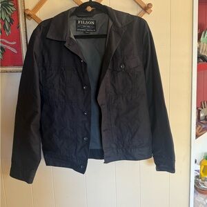 Filson 100% Cotton Black Jacket XS